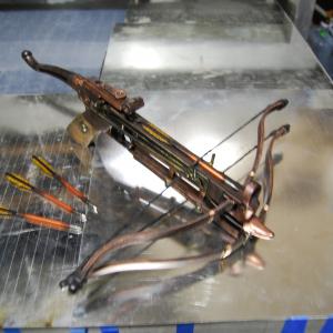One of two crossbows created for the NBC hit series  Grimm