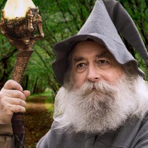 Peter Xifo as The Wizard in Tolkiens Road Just one of the many characters he has played on Film Television on Stage and in Commercials