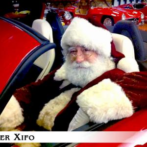 Peter Xifo as the Mercedes Benz Santa 2011 Pete has been Mercedes Exclusive TV Santa in the US for their holiday commercials since 2010