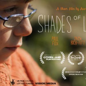 Poster for short film Shades of Living