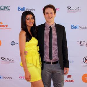 Actress Sandy Sidhu and Composer Andrew Halliwell