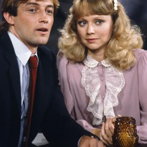 Still of Shelley Long and James Read in Cheers 1982