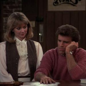 Still of Ted Danson and Shelley Long in Cheers 1982