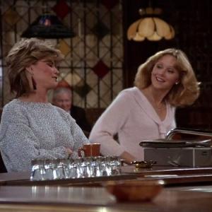 Still of Shelley Long and Markie Post in Cheers 1982