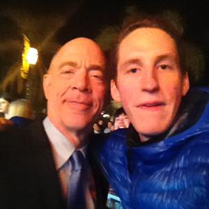 J.K. Simmons and I at the event of Santa Barbara International Film Festival. Simmons receiving his Virtuosos Award for his performance in 