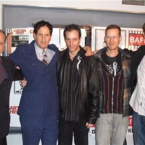 left to right Jos Laniado Claudio Laniado Julien Laniado Alon Nechustan  PJ Galati Red carpet for the NY International Independent Film and Video Festival 2009world premier of THE TANGO DATE2009