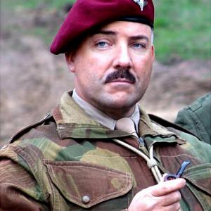 Hugh Daly playing Major Andrew Pearman in BROTHERS WAR 2007