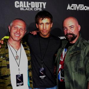 Owen Thornton Joe Anderson Sittingbull and Hugh Daly at the Activision Call Of Duty Black Ops launch party