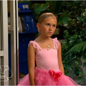 Emily playing MadDog on Disney's Austin and Ally, August, 2011.
