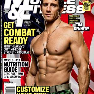 July Muscle & Fitness Magazine cover.