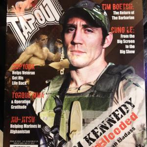 Tapout Magazine cover