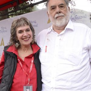 Annette Insdorf and Francis Coppola