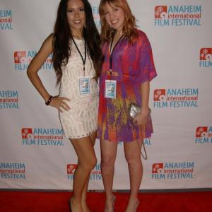 The Maybelline Girls Karina Colon and Emily Callaway at the 2010 Anaheim Film Festival