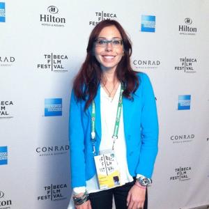 Zo Salicrup Junco at Tribeca Film Festival 2012 with her film GABI
