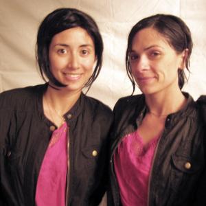 Stunt doubling Alexandra Barreto for the TV show Justified