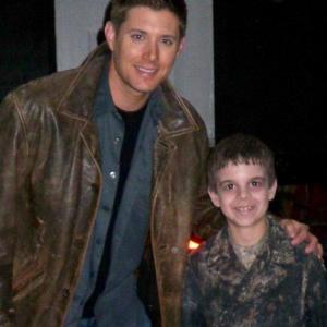 Connor with Jensen Ackles