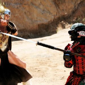 Warrior Showdown 2  Round 1 Valkyrie vs Samurai