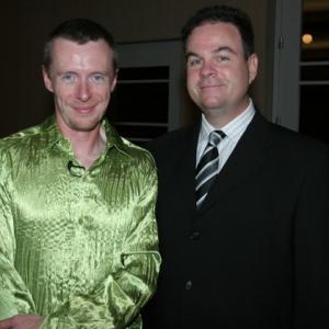 David Scotland and Randall Blaum at the World Premiere of COMPANIONISM at the Portland Art Museum, 2006