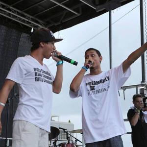 Billy Conahan & Joshua Rivera Opening the show at The Brooklyn Hip-Hop Festival 2013