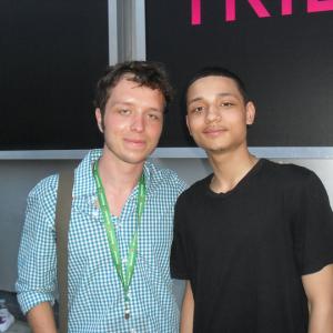 Felix Thompson ( Director ) & Joshua Rivera at the Tribeca Film Festival 2010