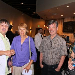 California Film Foundation meeting, Sacramento, Calif. Left to right: Gerald Martin Davenport, Amber DeAnn, Steve Dakota, Linda Henry.