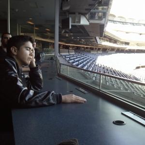 Sports Fan takes Yankee Stadium Tour