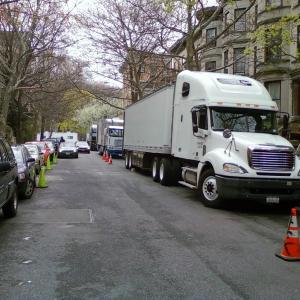 HBO  Bored to Death  Electric Grip Truck Prospect Park Brooklyn