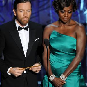 Ewan McGregor and Viola Davis at event of The Oscars 2014