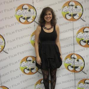 Xandra Clark at the California Independent Film Festival for the screening of Political Animals