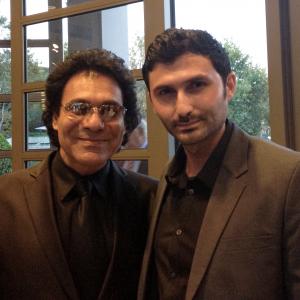 Nazo Bravo and Andy Madadian at Noor Film Festival