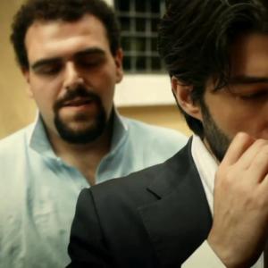 Gianpiero Alicchio with Maurizio Semeraro from movie 