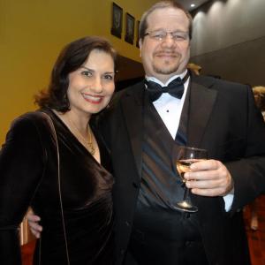 At the 1st Annual Georgia Entertainment Gala Awards with Patricia Hammet Taylor