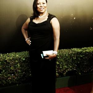 On the red carpet at the 65th Primetime Emmy Awards