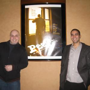 At the Peeper A Sort of Love Story premiere at the HBO Theater in New York alongside WriterExecutive Producer George Perez