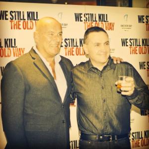 Rod Smith  Chris Ellison at the premiere of We Still Kill The Old Way