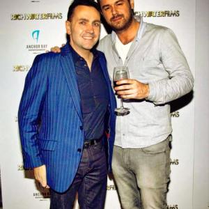 Rod Smith with Danny Dyer at the Richwater Films/Anchor Bay launch party.
