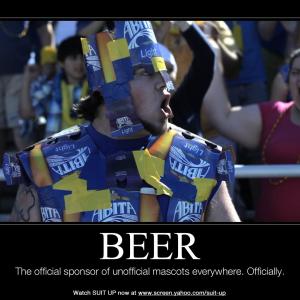 Christopher Severio as The Beer Knight for 