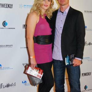 With Hayley Derryberry at the NewFilmmakers series at Sunset Gower Studios