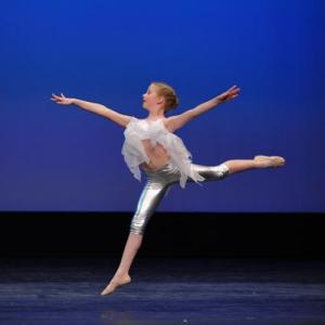 Performing at the Youth American Grand Prix Los Angeles regional semifinals ballet competition
