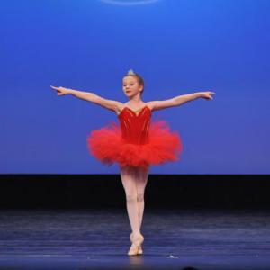 Performing at the Youth American Grand Prix Los Angeles regional semi-finals ballet competition