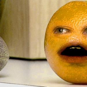 iJustine as Passionfruit on the Cartoon Network and popular YouTube show Annoying Orange