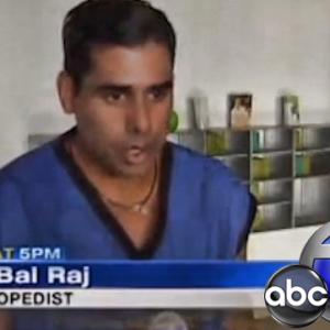 Dr Raj on ABC7 News Beverly Hills Orthopedist and Medical Media consultant