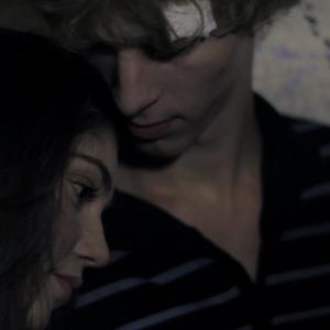 Still of Parker Croft and Emilia Ares Zoryan in Falling Overnight 2011