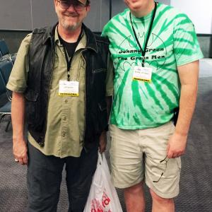 I'm pictured with Mark Starks at the 2014 Stan Lee Comikaze Convention.