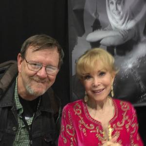 I'm pictured with Barbara Eden at the 2014 Stan Lee Comikaze Convention