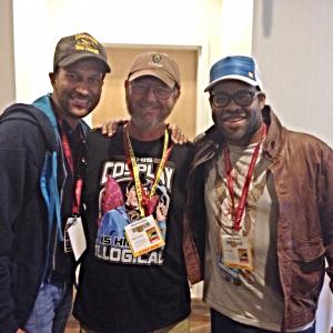 I am pictured here with KeeganMichael Key and Jordan Peele at the 2014 San Diego ComicCon