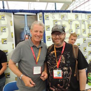 Bruce Boxleitner and Gregory Schmauss at the 2012 ComicCon in San Diego California