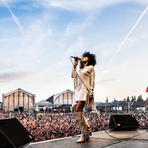 Andy Allo On Tour Couleur Caf Festival Brussels Belgium June 2013