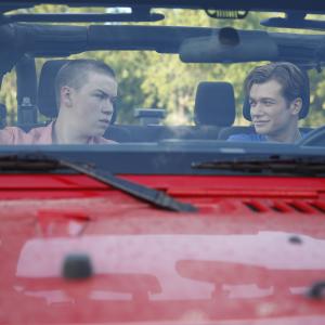 Still of Ed Speleers and Will Poulter in Plastic (2014)