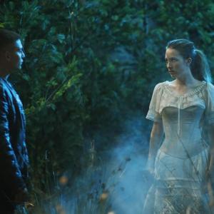 Still of Jeff Weddell, The Trio, Michael Socha, The Rabbit, White Rabbit, Sophie Lowe and True Love in Once Upon a Time in Wonderland (2013)